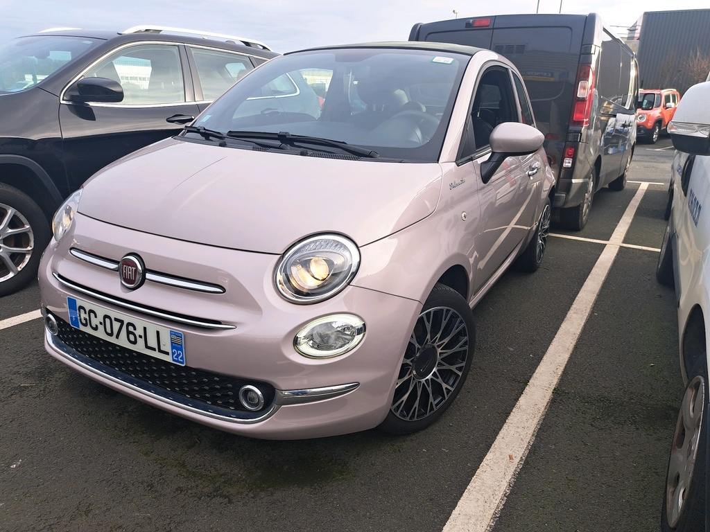 Fiat 500c serie 9 euro 6d-full 1.0 70 CH HYBRIDE BSG S/S DOLCEVITA PLUS, 2021