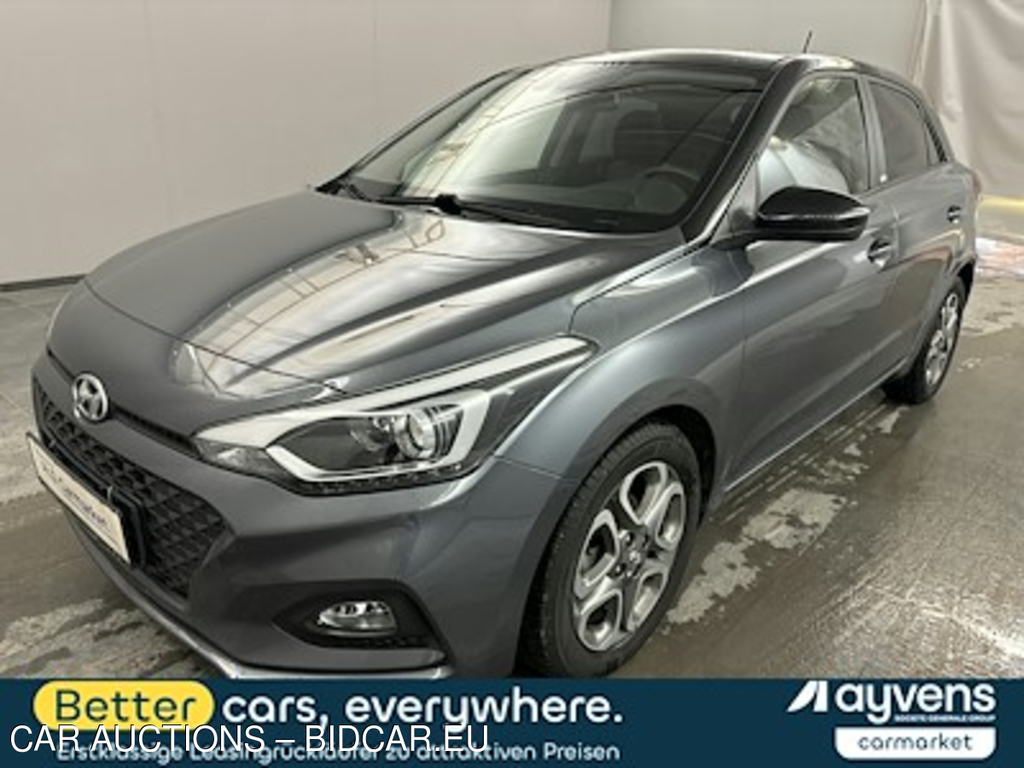 Hyundai I20 blue 1.2 Advantage+ Limousine, 5-turig, 5-Gang