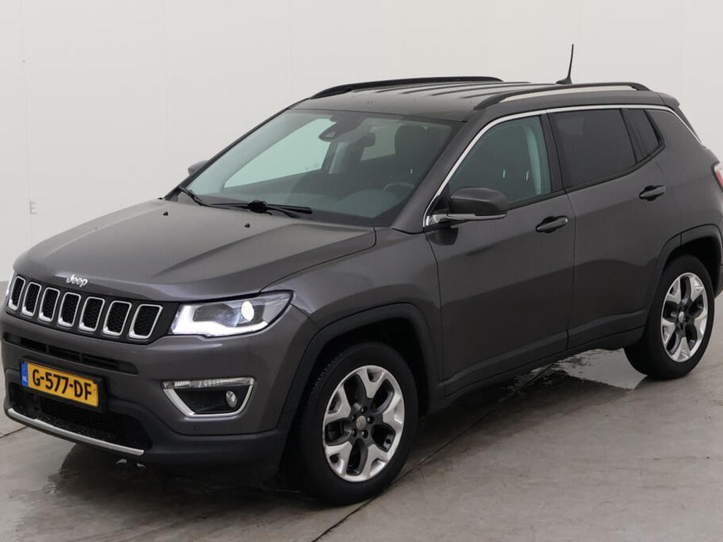 Jeep Compass 1.4 MULTIAIR LIMITED 140PK DRIVE ASSIST INFOTAINMENT LEDER, 2019