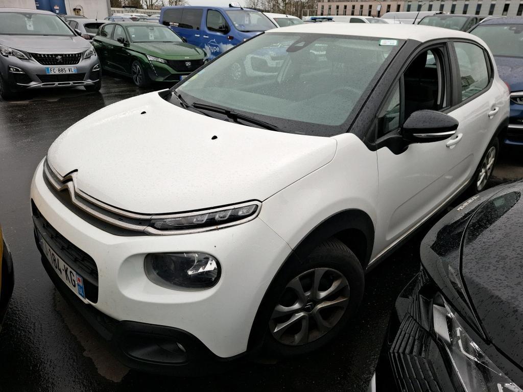 Citroen C3 Societe BlueHDi 100 S&amp;S BVM Feel Business R VF VENDU EN 2 PLACES [5P] 6-102CH-5cv, 2019