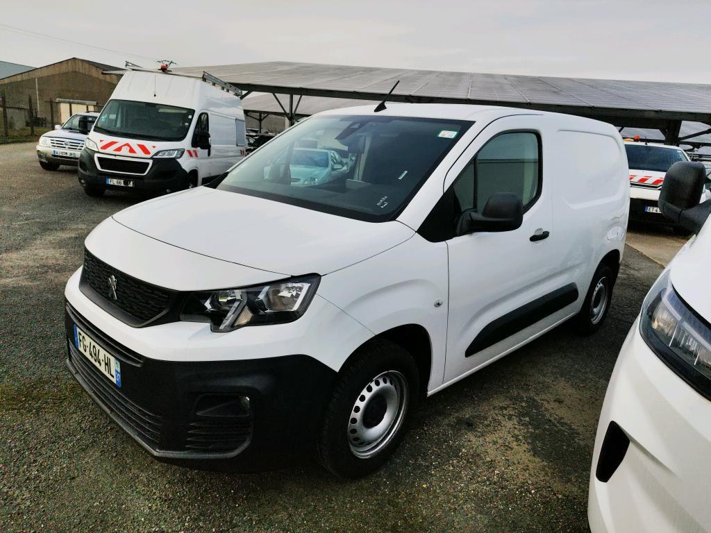 Peugeot Partner BLUEHDI 100 S&amp;S 650KG STAND ASPHALT VU [4P] bvm 5-100CH-5cv, 2019