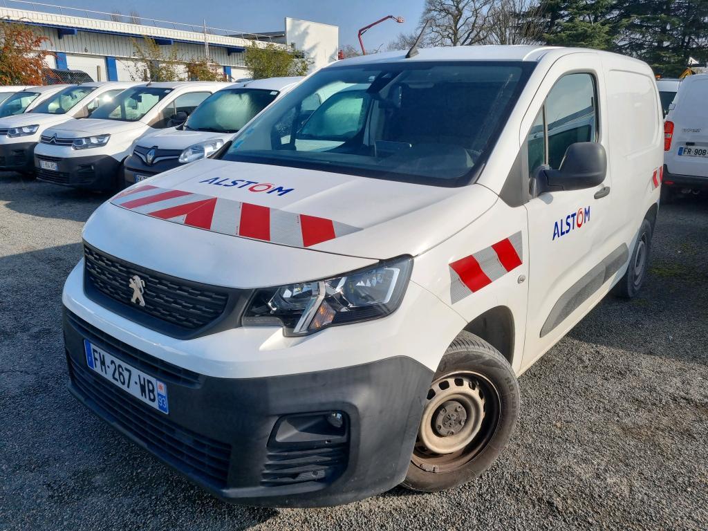 Peugeot Partner BLUEHDI 100 S&amp;S 650KG STAND ASPHALT VU [4P] bvm 5-100CH-5cv, 2019