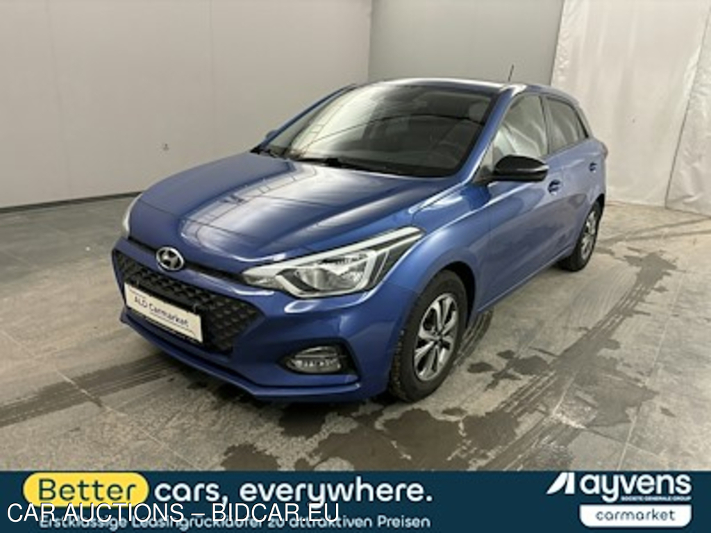 Hyundai I20 blue 1.2 Advantage Limousine, 5-turig, 5-Gang