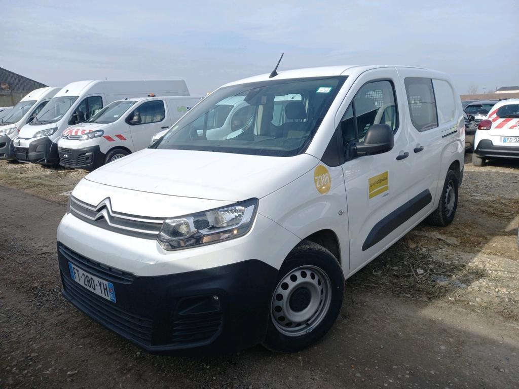 Citroen Berlingo XL Cab App BlueHDi 100 S&amp;S BVM Control VU [5P] bvm 5-100CH-5cv, 2020