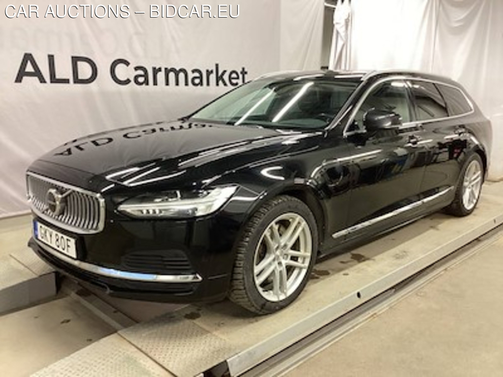 Volvo V90 T6 recharge awd Inscription Exp, Teknik, Skinn, Drag, B-Kamera, BLIS, Nav, Voc, H/K, Auto