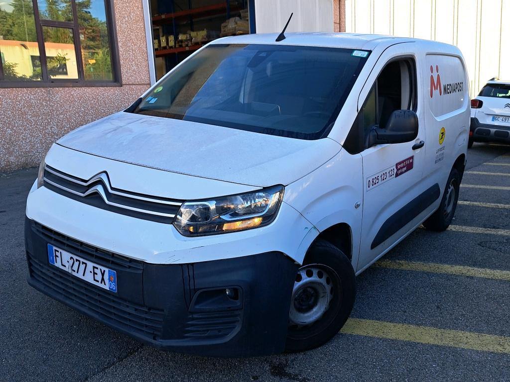 Citroen Berlingo M 1000kg BlueHDi 100 S&amp;S BVM Driver VU [4P] bvm 5-100CH-5cv, 2019