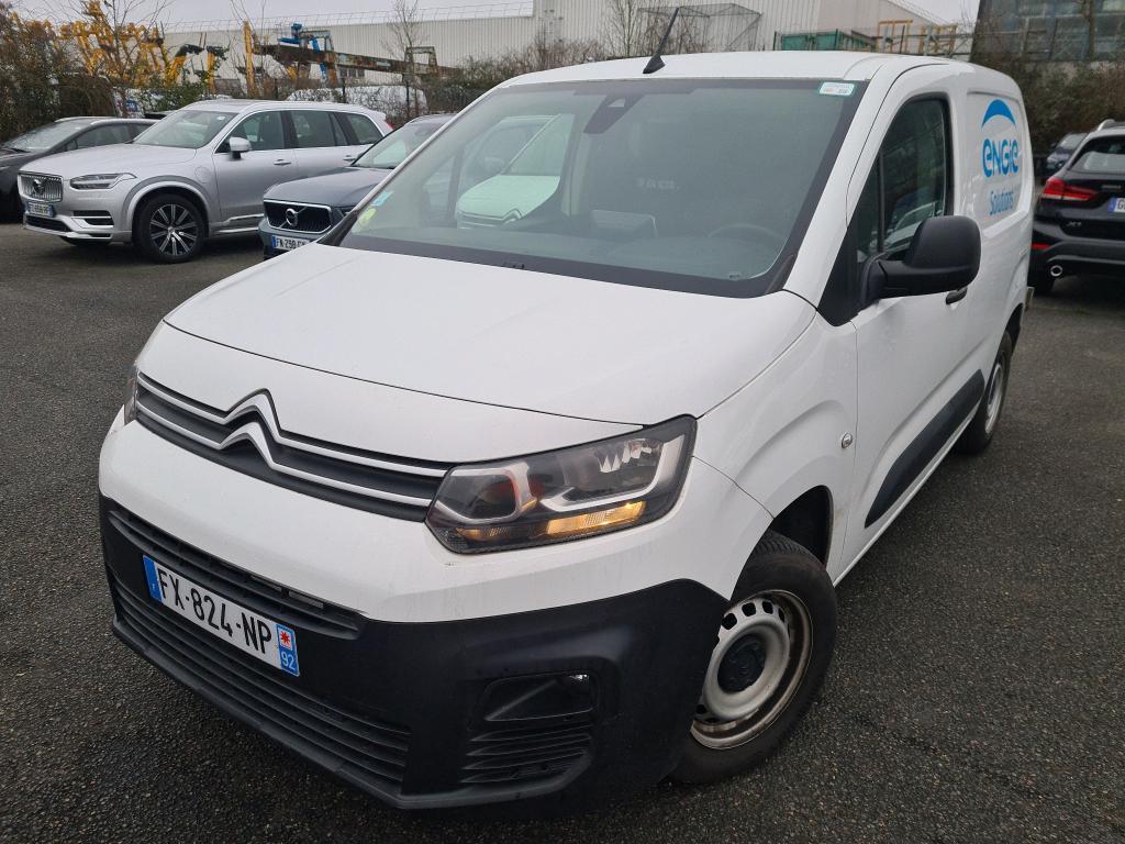 Citroen Berlingo M 650kg BlueHDi 100 S&amp;S BVM Driver VU [4P] bvm 5-100CH-5cv, 2021