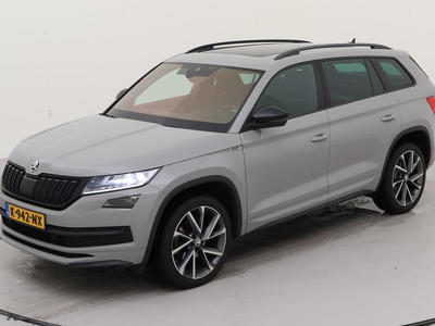 Skoda Kodiaq 1.5 TSI 150PK DSG SPORTLINE BUSINESS COMFORT FUNCTIE PANORAMA, 2021