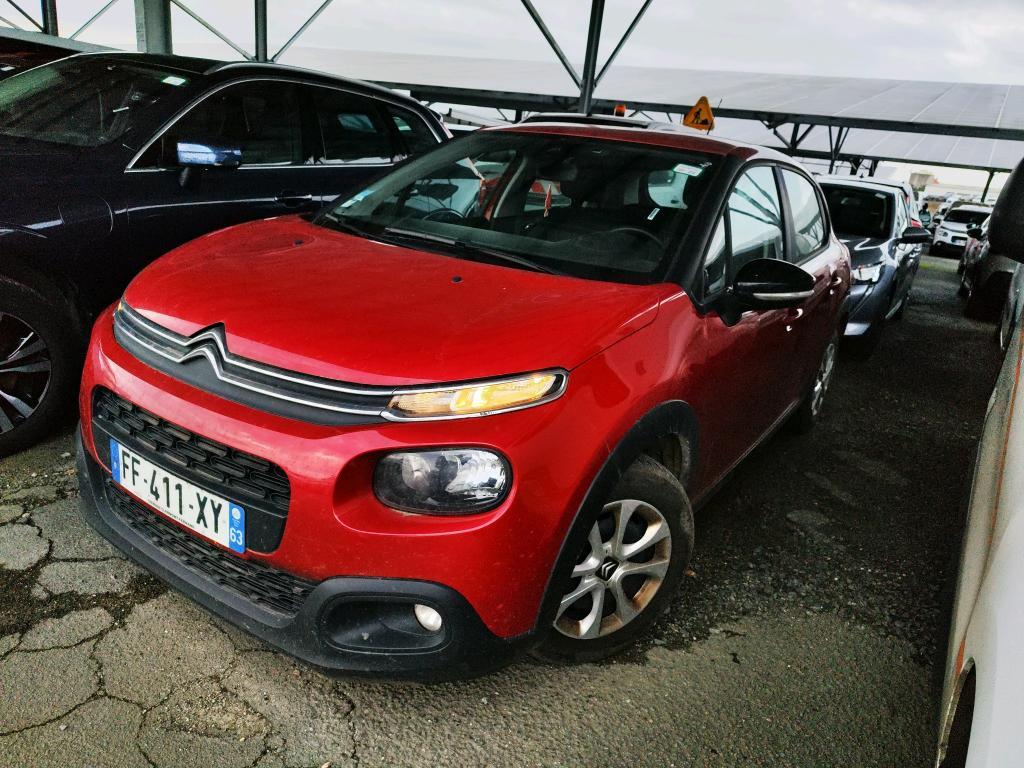 Citroen C3 Societe BlueHDi 100 S&amp;S BVM6 Feel Nav VF [5P] 6-102CH-5cv, 2019