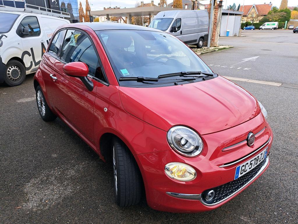 Fiat 500 serie 9 euro 6d-full 1.0 70 CH HYBRIDE BSG S/S (RED), 2021