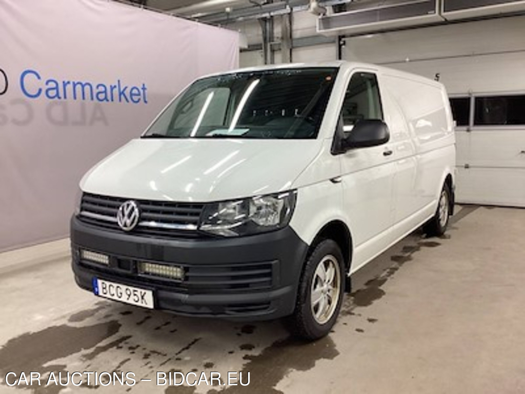 Volkswagen Transporter LWB Komfort-Paket Ljus &amp; Sikt Inredning Drag 3-Sits MANUELL