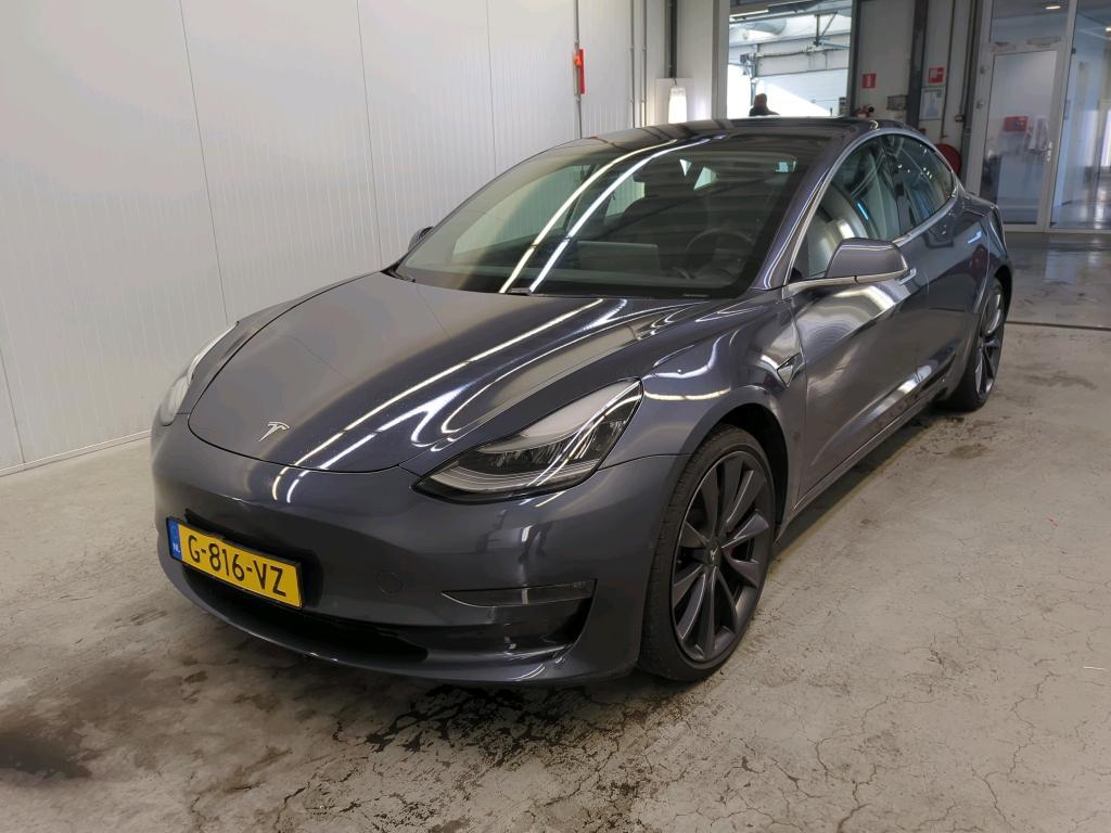 Tesla 3 Model Dual Motor 75kWh AWD Long Range Performance automaat, 2019