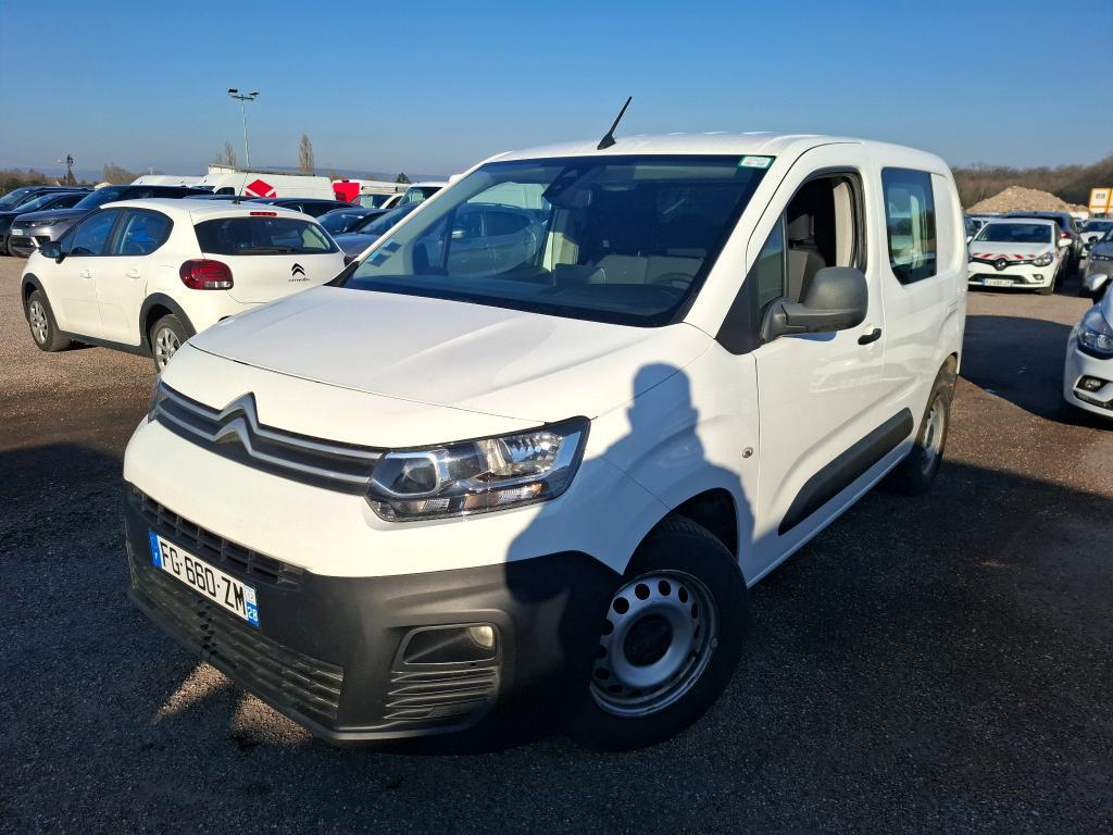 Citroen Berlingo BERLINGO VAN M 1000KG BLUEHDI 100 S&amp;S CLUB BVM5, 2019