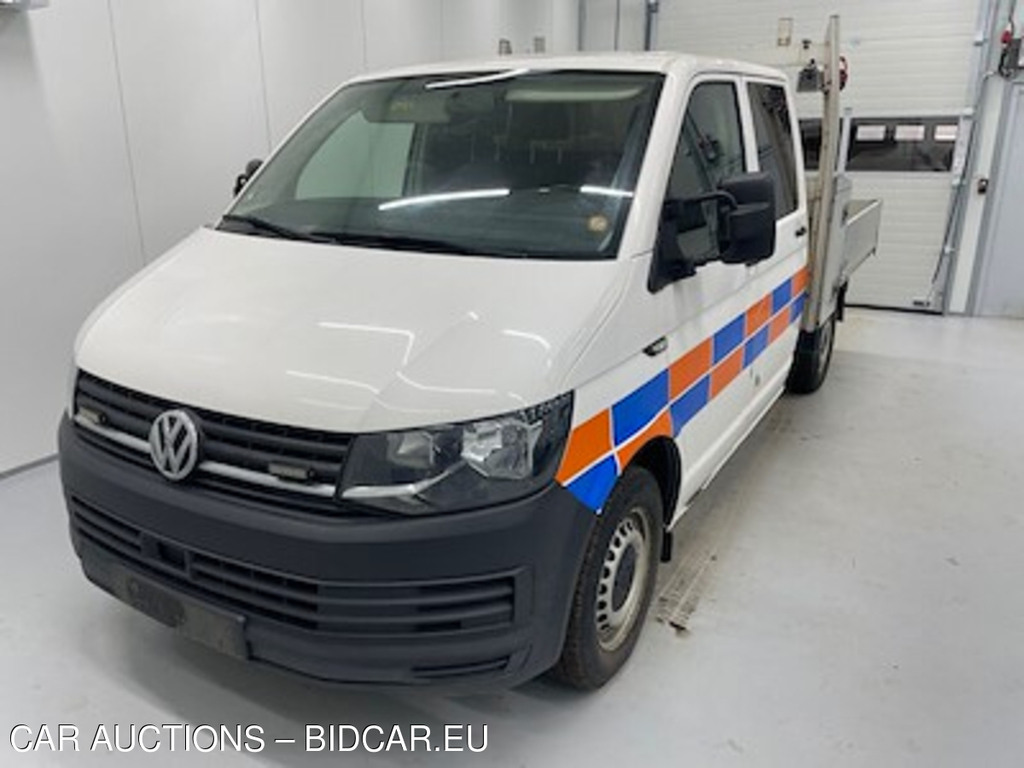 Volkswagen Transporter 2.0 Tdi 150 Doka U/bagsæde Dsg Bmt Lwb UA!