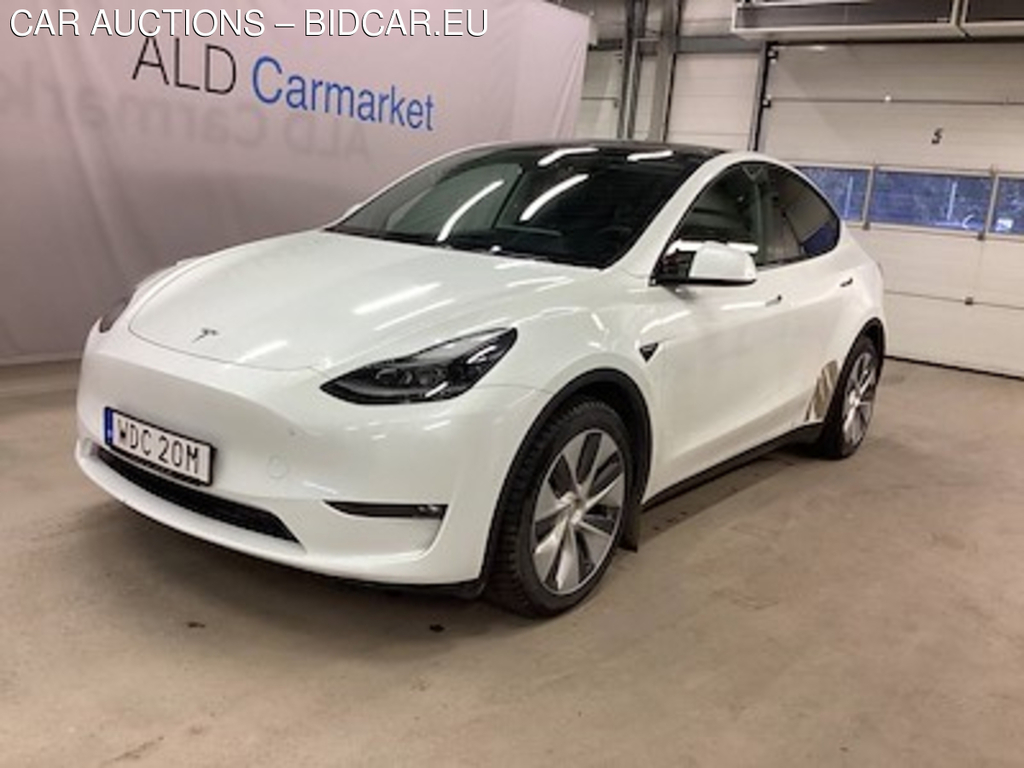 Tesla Model Y Long Range AWD Drag Skinn Pano P-Varmare B-Kamera Auto