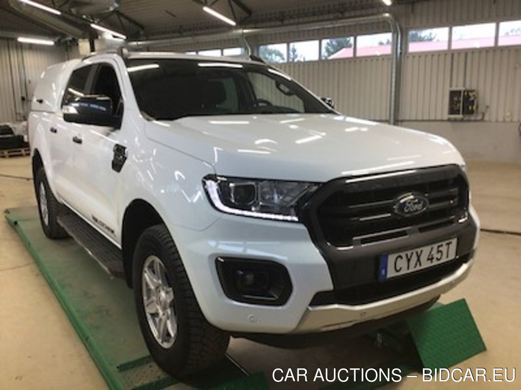 Ford Ranger 2.0 Ecoblu 4 x4 Double Cab Wildtrak B-Kamera Skinn B-KameraAuto