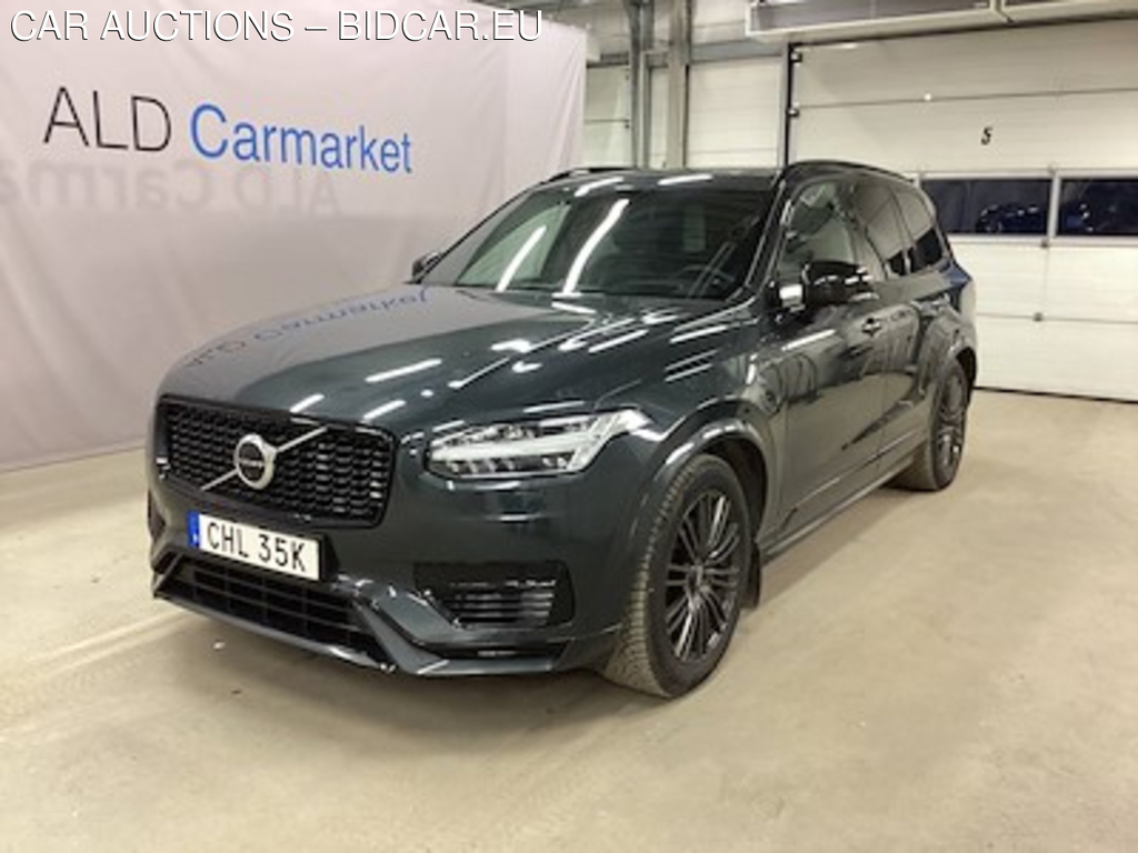 Volvo Xc90 T8 recharge awd R-Design 7-Sits Pano Skinn B&amp;Q Drag B-Kamera VoC nav