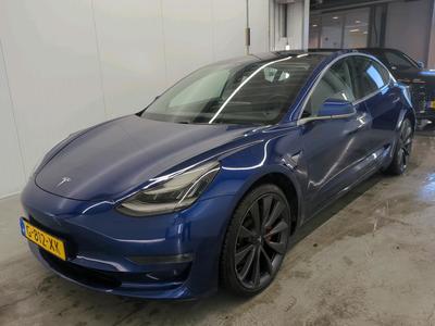 Tesla 3 Model Dual Motor 75kWh AWD Long Range Performance automaat, 2019