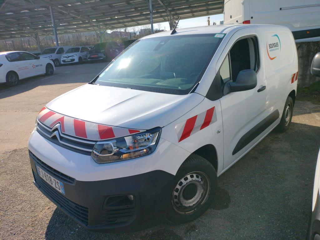 Citroen Berlingo M 650kg BlueHDi 100 S&amp;S BVM Driver VU [4P] bvm 5-100CH-5cv, 2019