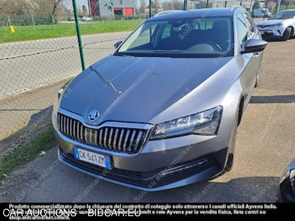 Skoda superb wagon 2.0 tdi evo -