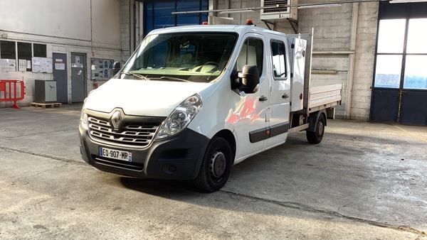 Renault Master chassis dble cab L3 3.5T 2.3 DCI 130 E6 GRAND CONFORT, 2017