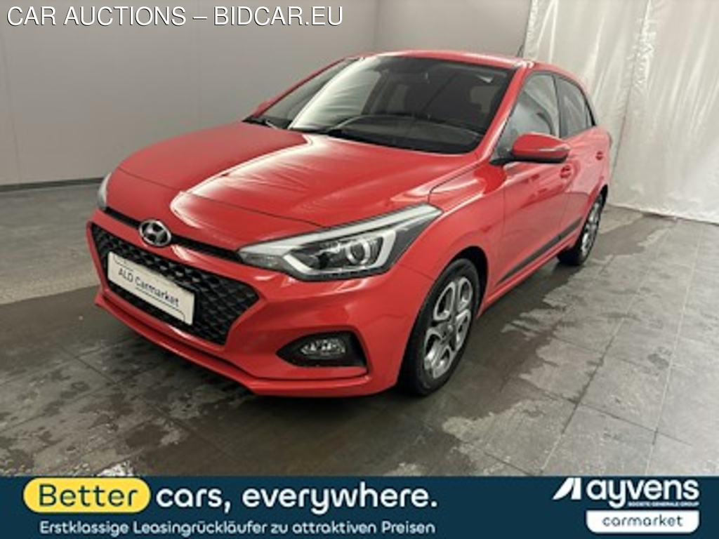 Hyundai I20 blue 1.0 T-GDI DCT Style Limousine, 5-turig, Automatik, 7-Gang