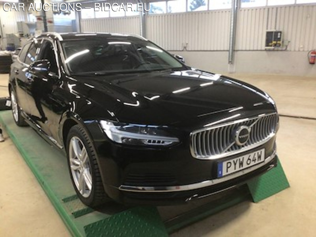 Volvo V90 T6 Recharge AWD 350Hk Inscription Exp Ljus Google Voc Drag B-Kamera PLUG-IN