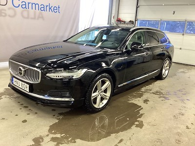 Volvo V90 T6 350 recharge awd Inscription Google Ljus Voc Drag Panorama