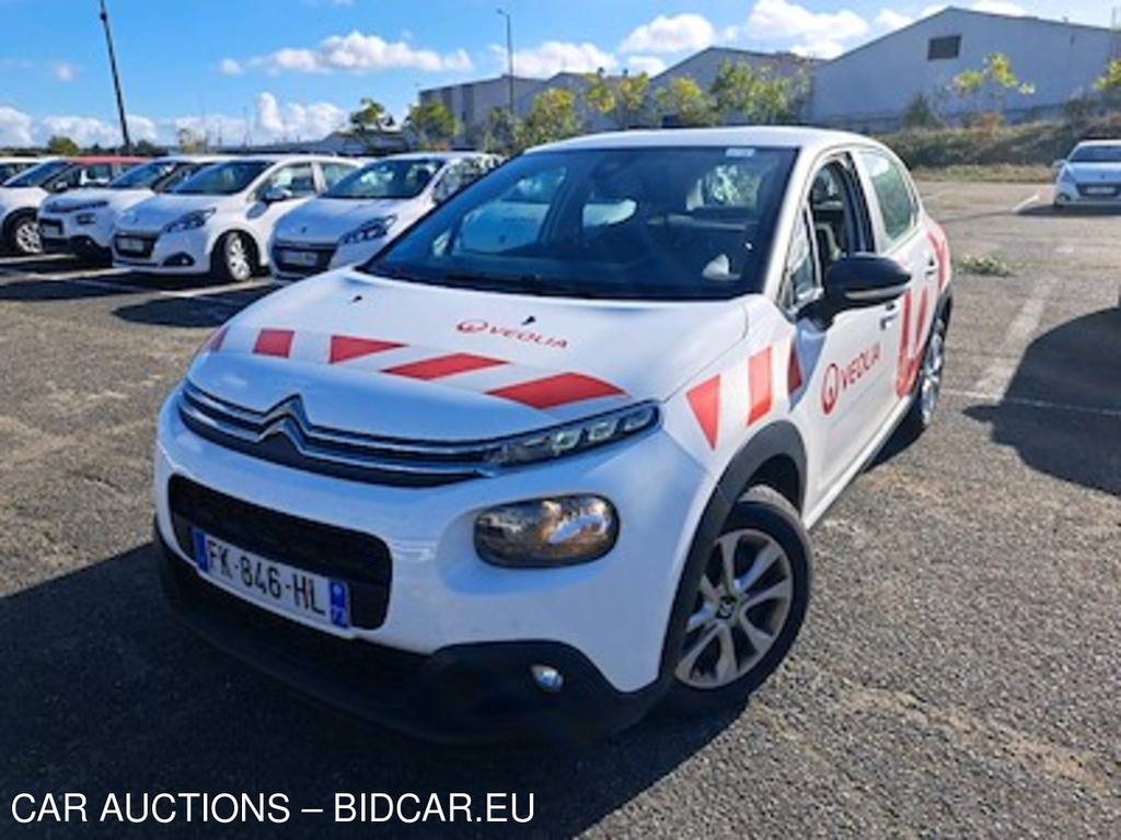 Citroen C3 C3 Ste 1.6 BlueHDi 100ch S&amp;S Feel Business R E6.d-TEMP - TRANSFO 5 PLACES / 5 SEATS OK + CERTIF OK