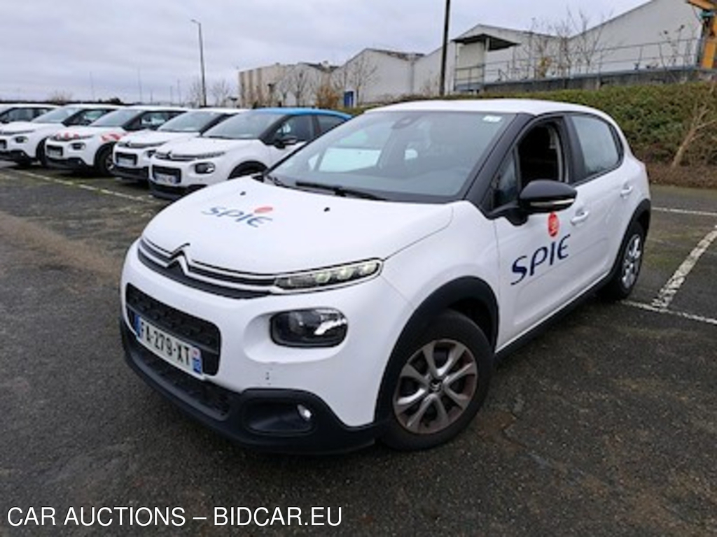 Citroen C3 C3 Ste 1.6 BlueHDi 75ch S&amp;S Feel Business R - TRANSFO 5 PLACES / 5 SEATS OK + CERTIF OK