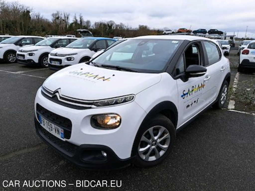 Citroen C3 C3 Ste 1.6 BlueHDi 75ch S&amp;S Feel Business R - TRANSFO 5 PLACES / 5 SEATS OK + CERTIF OK