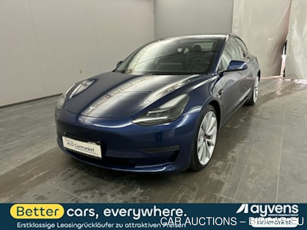 Tesla Model 3 Langstreckenbatt. Allradantrieb Dual Motor Performance Limousine, 5-turig, Direktantrieb, 1-Gang