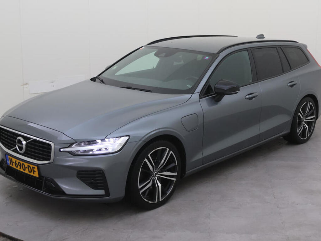 Volvo V60 2.0 T6 253PK AUT AWD R-DESIGN INTELLISAFE PRO PARK LEDER TREKHK, 2020