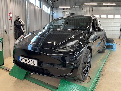 Tesla Model Y long range awd !INSPECTION FAILED! Skinn Pano P-Varmare B-Kamera Nav