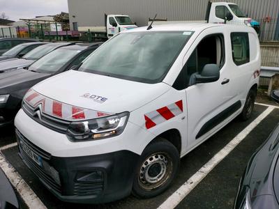 Citroen Berlingo Taille M 650kg BlueHDi 100 S&amp;S BVM Club VU [4P] bvm 5-100CH-5cv, 2019