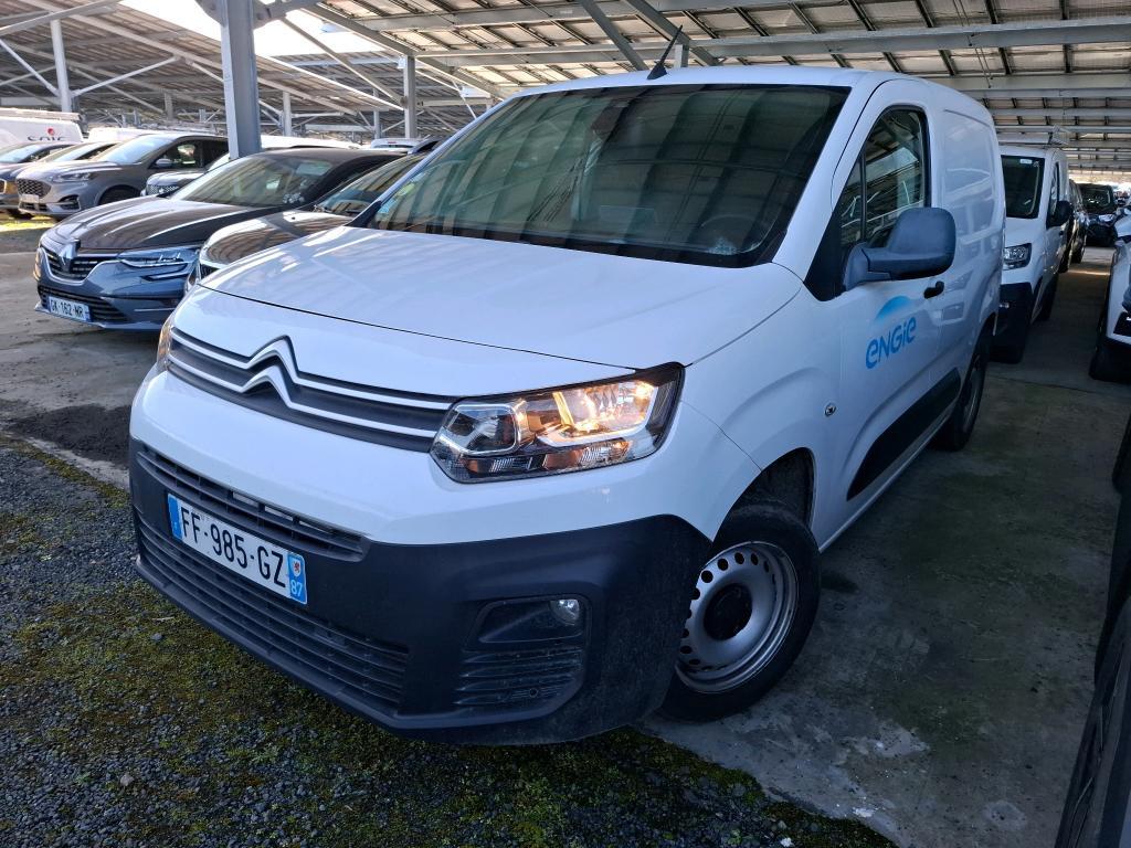 Citroen Berlingo M 650kg BlueHDi 100 S&amp;S BVM Driver VU [4P] bvm 5-100CH-5cv, 2019