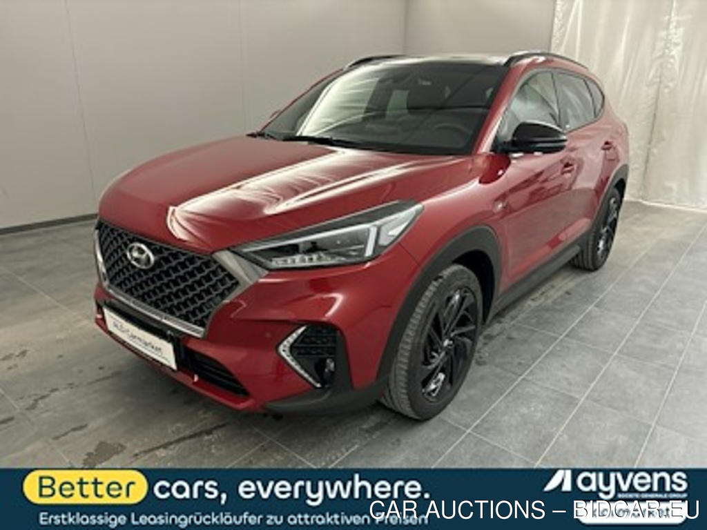Hyundai Tucson blue 2.0 CRDi 4WD Aut. N Line Geschlossen, 5-turig, Automatik, 8-Gang
