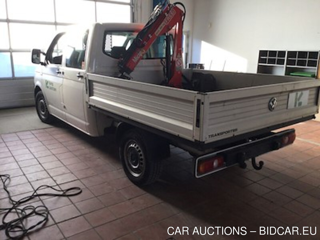 Volkswagen TRANSPORTER T6 Chassis Lang Dobbeltkabine 2.0 TDI 150 HK 6G UA!