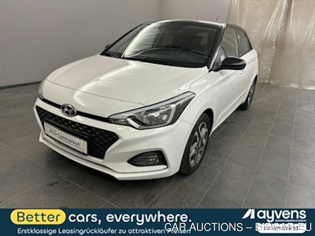 Hyundai I20 blue 1.2 YES!+ Limousine, 5-turig, 5-Gang