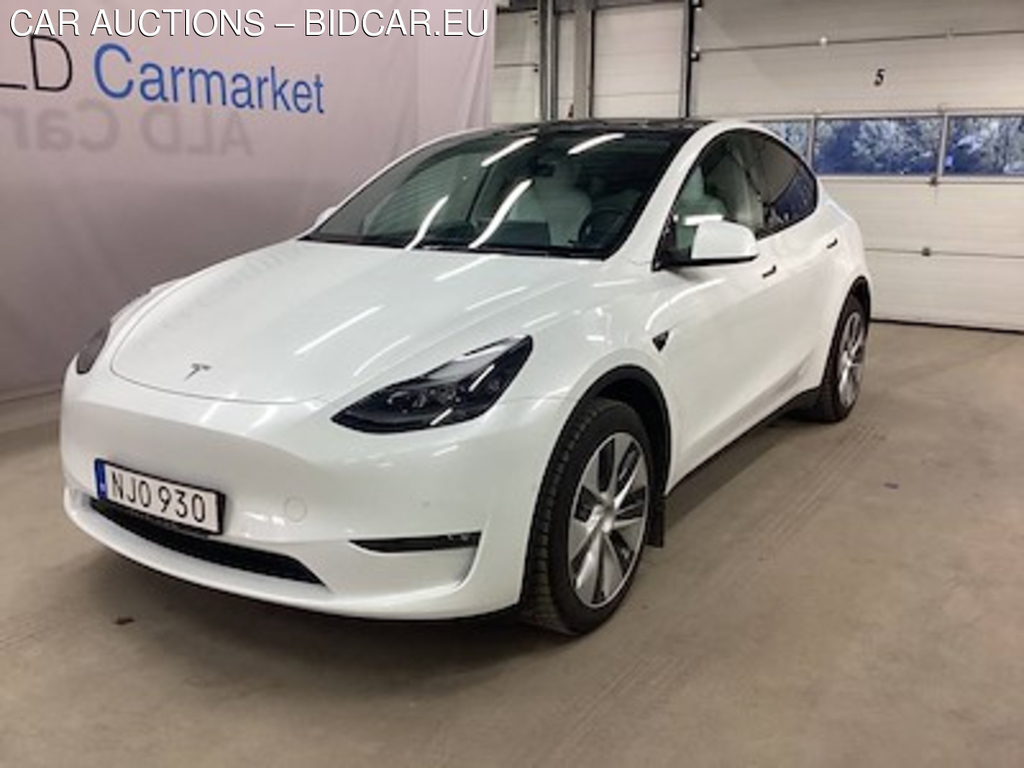 Tesla Model Y long range awd Skinn, Pano, P-Varmare, Nav