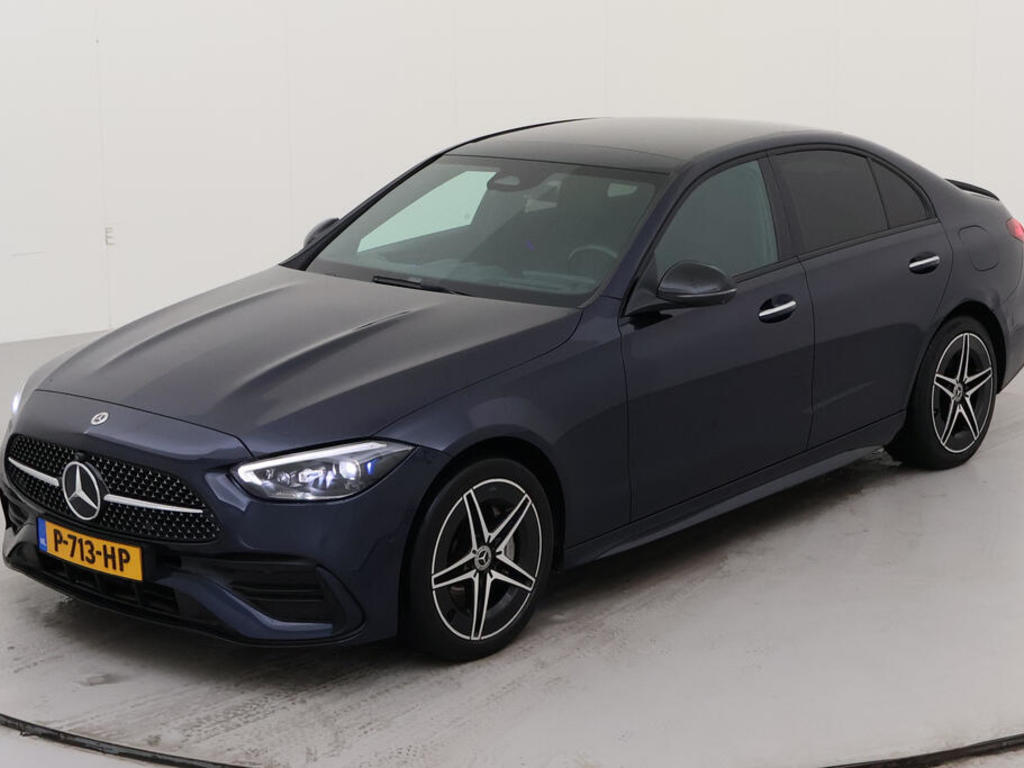 Mercedes-Benz C-klasse 300E 313PK AMG LINE LEDER PANO TREKHAAK, 2022