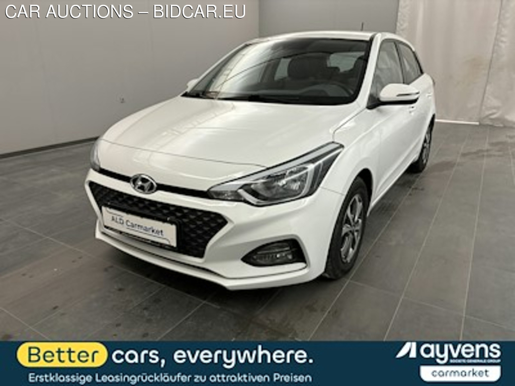 Hyundai I20 blue 1.2 Trend Limousine, 5-turig, 5-Gang