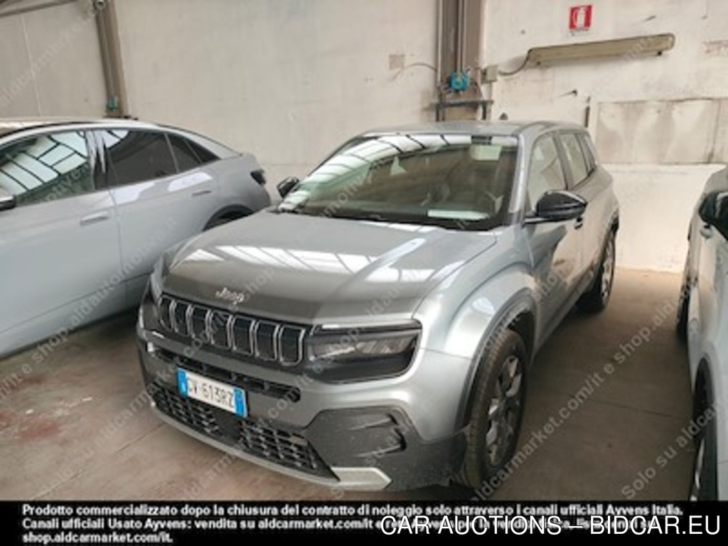 Jeep avenger 1.2 mhev e-hybrid turbo -