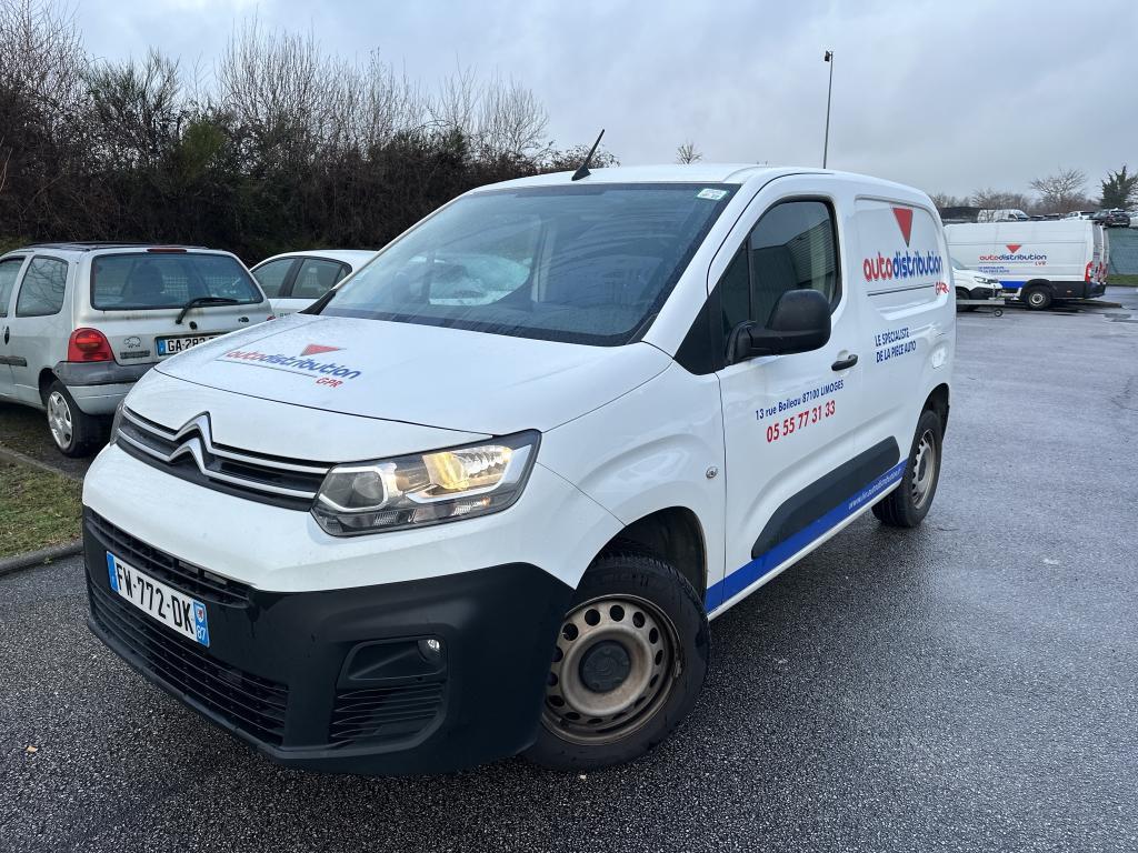 Citroen Berlingo Taille M 1000kg BlueHDi 100 S&amp;S BVM Club VU [4P] bvm 5-100CH-5cv, 2020