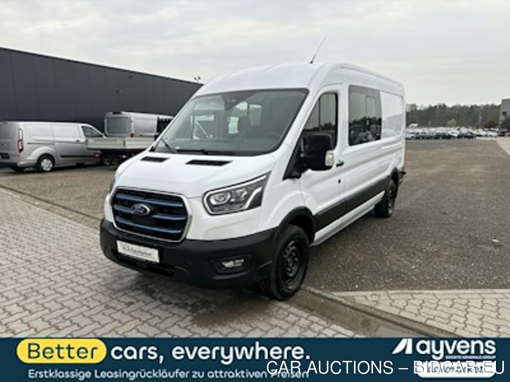 Ford E-Transit 390 L3H2 Lkw HA Trend Doppelk.Kasten, 4-turig, Direktantrieb, 1-Gang