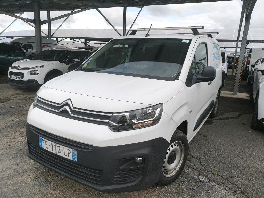 Citroen Berlingo M 650kg BlueHDi 100 S&amp;S BVM Driver VU [4P] bvm 5-100CH-5cv, 2019