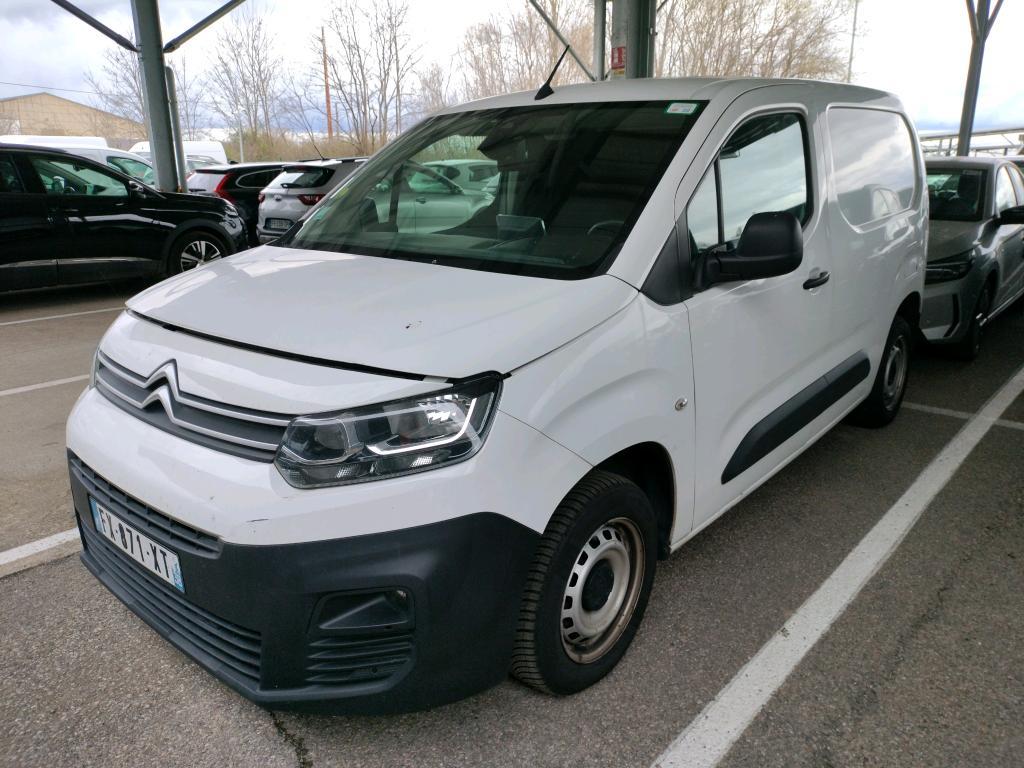 Citroen Berlingo M 650kg BlueHDi 100 S&amp;S BVM Driver VU [4P] bvm 5-100CH-5cv, 2021