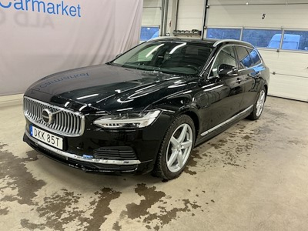 Volvo V90 T6 recharge awd Inscription Exp Teknik Ljus H/K Drag B-Kamera BLIS Navi