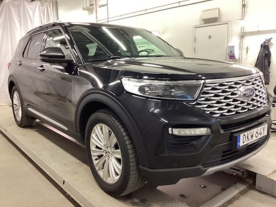Ford EXPLORER 3.0T V6 Plug-In Platinum 7-Sits Panorama Cockpit Skinn Kamera