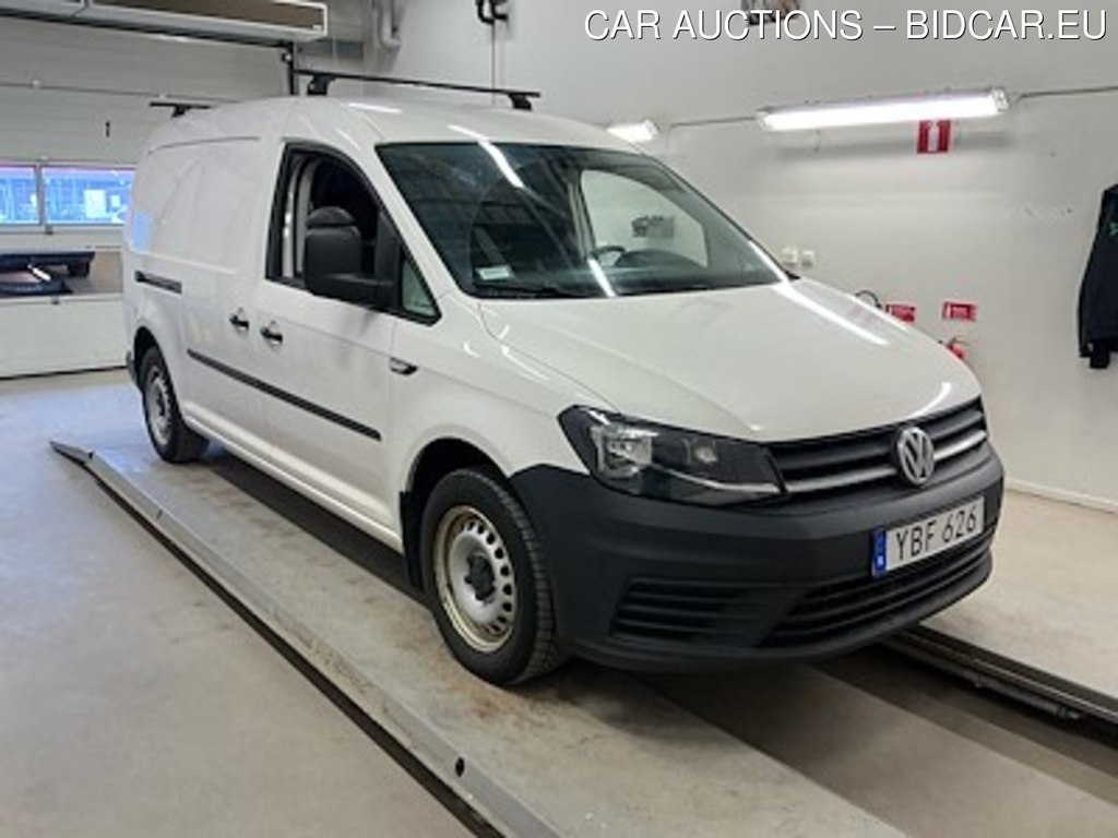 Volkswagen Caddy Caddy Maxi Van 2.0 TDI Drag Varmare Inredning !KEY IS STUCK IN THE IGNITION LOCK & BAD AC!